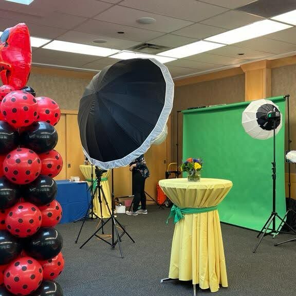 Greenscreen setup Greenscreen setup